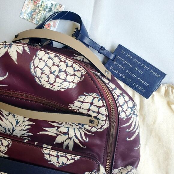 NWT$1,550 Valentino Garavani AUTHENTIC Leather Pineapple Hawaiann Backpack Bag main image 10